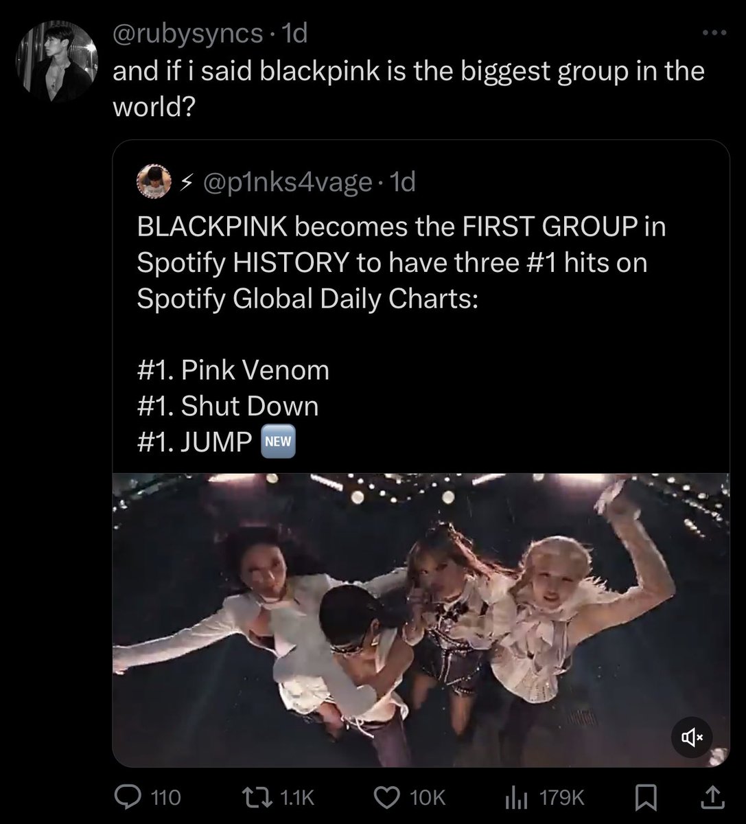 no matter how delusional you feel, blinks will always set a higher bar.