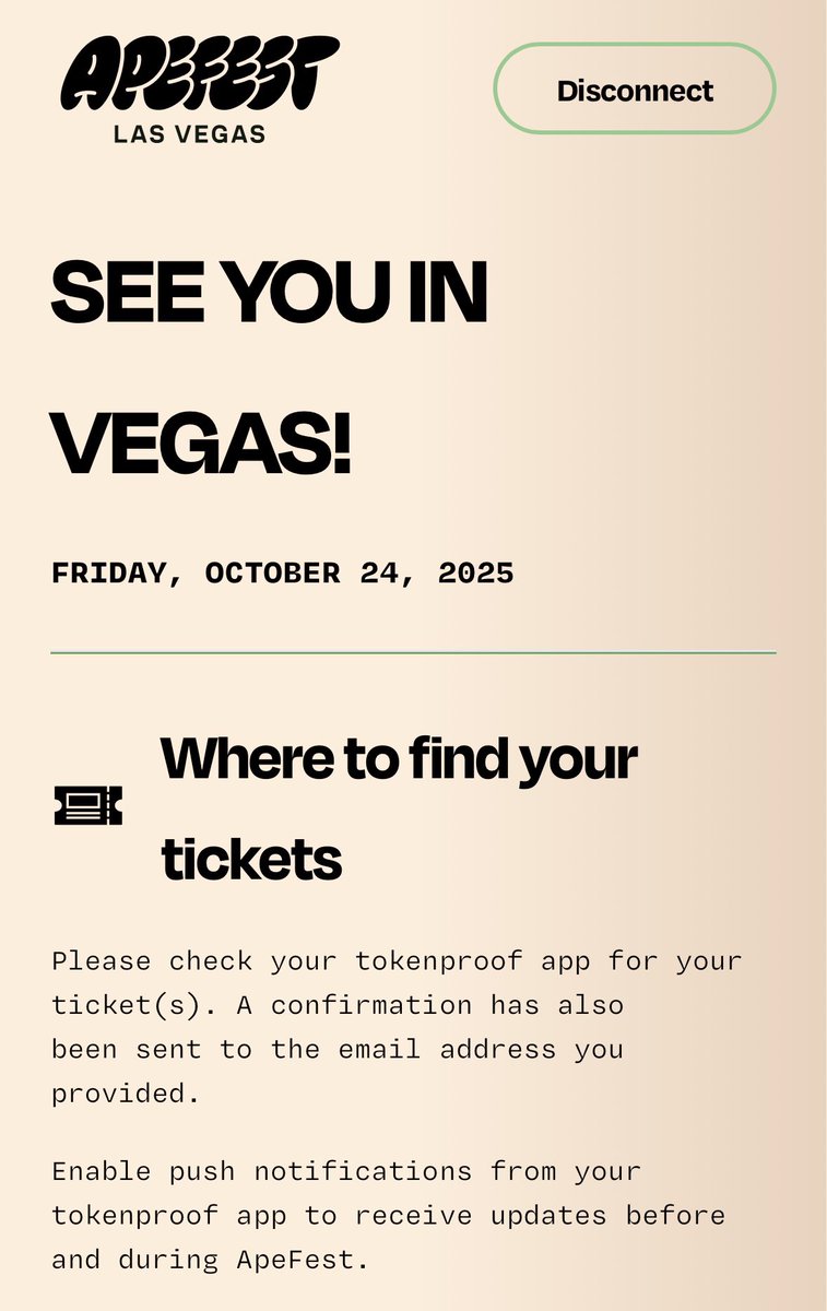Mutant Mayhem coming to Vegas!
<a href="/BoredApeYC/">Bored Ape Yacht Club 🍌</a>