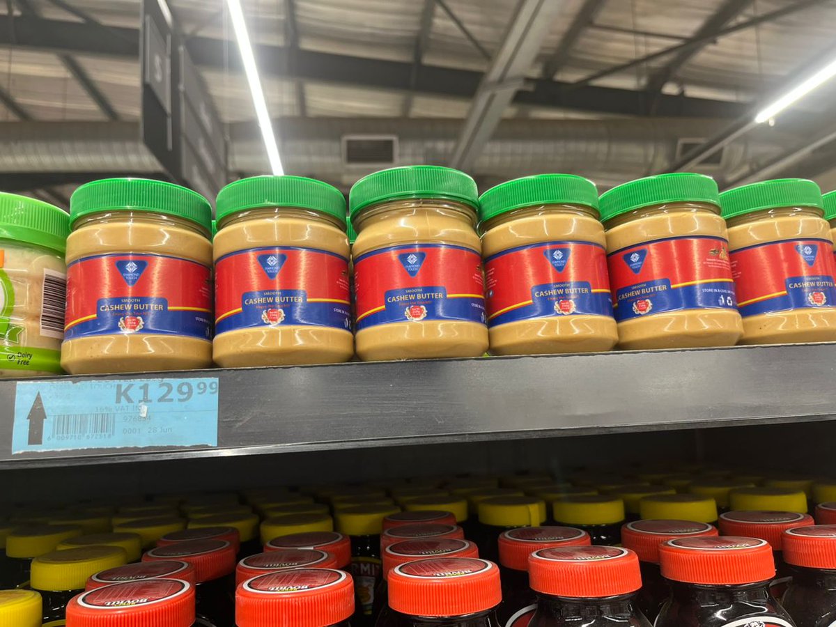 Touch4Diamond's tweet image. The fitness companion you didn’t know you needed. Cashew butter delivers essential nutrients without unnecessary calories.
Buy now PnP Kansenshi Ndola.
#healthylifestyle #GutHealth