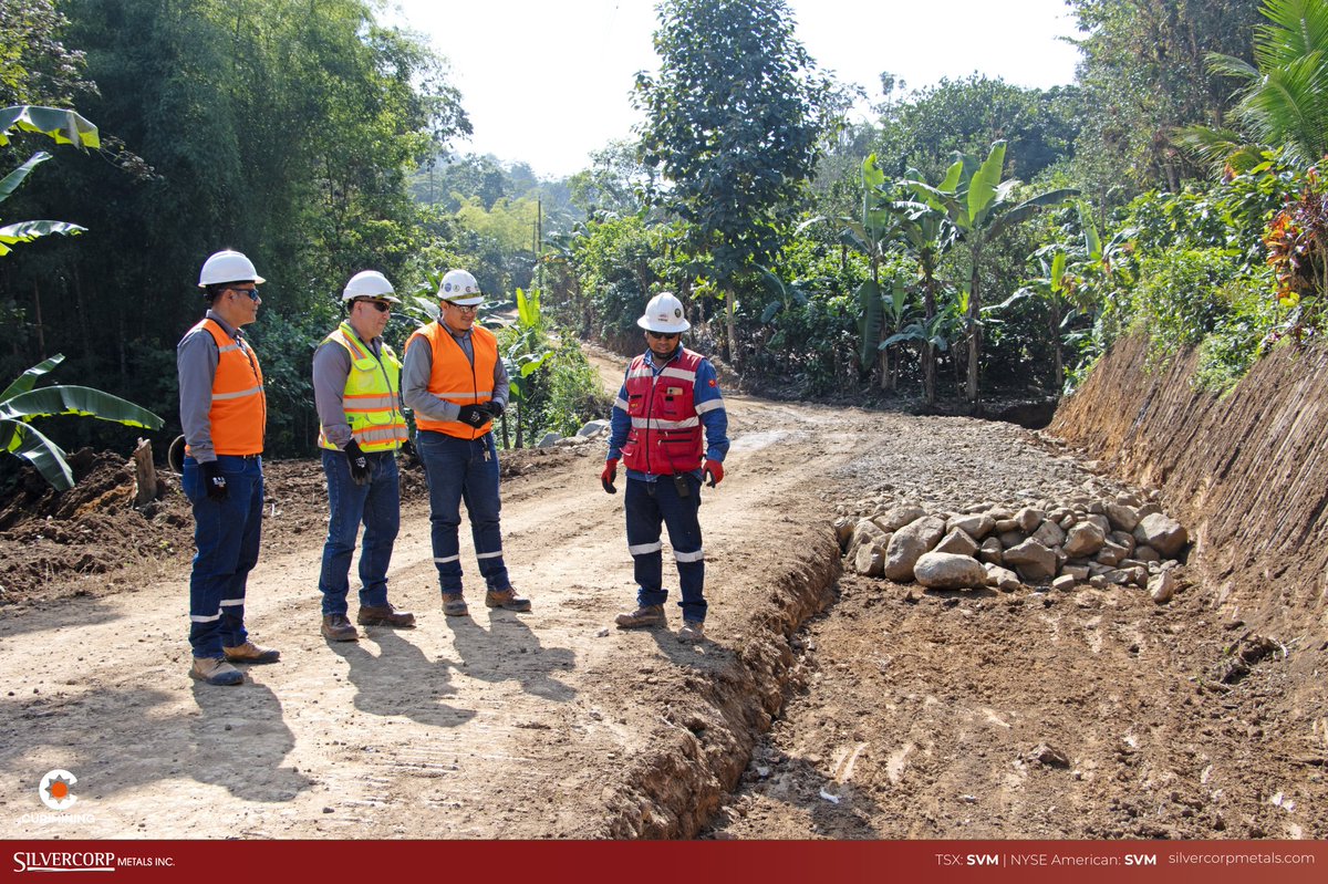 Silvercorp Metals Inc. (@silvercorpsvm) on Twitter photo ⚒️📸Progress Update from El Domo: Key works are underway as we lay the groundwork for safe, responsible operations. The <a href="/CURIMINING_SA/">CURIMINING S.A.</a> team is progressing with the construction of Road 7, widening Road 1, preparing the temporary camp platform, removing debris, setting up the ⚒️📸Progress Update from El Domo: Key works are underway as we lay the groundwork for safe, responsible operations. The <a href="/CURIMINING_SA/">CURIMINING S.A.</a> team is progressing with the construction of Road 7, widening Road 1, preparing the temporary camp platform, removing debris, setting up the