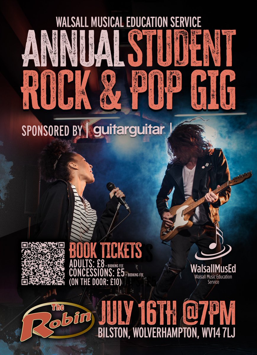 Thank you to Black Country Radio for promoting our upcoming Rock 'N' Pop gig at the Robin.

buff.ly/hUd1n9U 

Don't forget to get your tickets, the gig is on Wednesday!