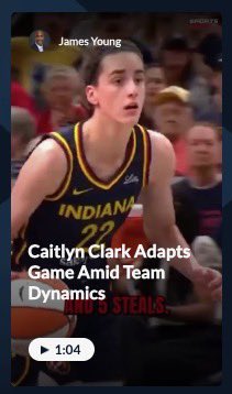 Now up on the @Sportsgrid app 📲🔥
🔹 My favorite props for tonight’s WNBA slate 🏀💰
🔹 Why Caitlin Clark may need to adjust her game to lead the Fever to a title 🧠🏆

For all my quick takes, scouting reports &amp; more, download the Sportsgrid app — best part? It’s FREE! 🚨 📲 💯