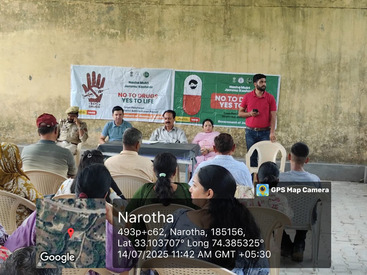 Information and PR , Rajouri (@diorajouri) on Twitter photo Nasha Mukt Bharat Abhiyan in full swing across #Rajouri!
Awareness events held in all 19 blocks & 3 ULBs today on the directions of DC Abhishek Sharma, focusing on the fight against drug abuse & building a healthier, drug-free society.
#NashaMuktBharat
<a href="/diprjk/">Information & PR, J&K</a> <a href="/Abhi1shrma/">Abhishek Sharma</a> Nasha Mukt Bharat Abhiyan in full swing across #Rajouri!
Awareness events held in all 19 blocks & 3 ULBs today on the directions of DC Abhishek Sharma, focusing on the fight against drug abuse & building a healthier, drug-free society.
#NashaMuktBharat
<a href="/diprjk/">Information & PR, J&K</a> <a href="/Abhi1shrma/">Abhishek Sharma</a>