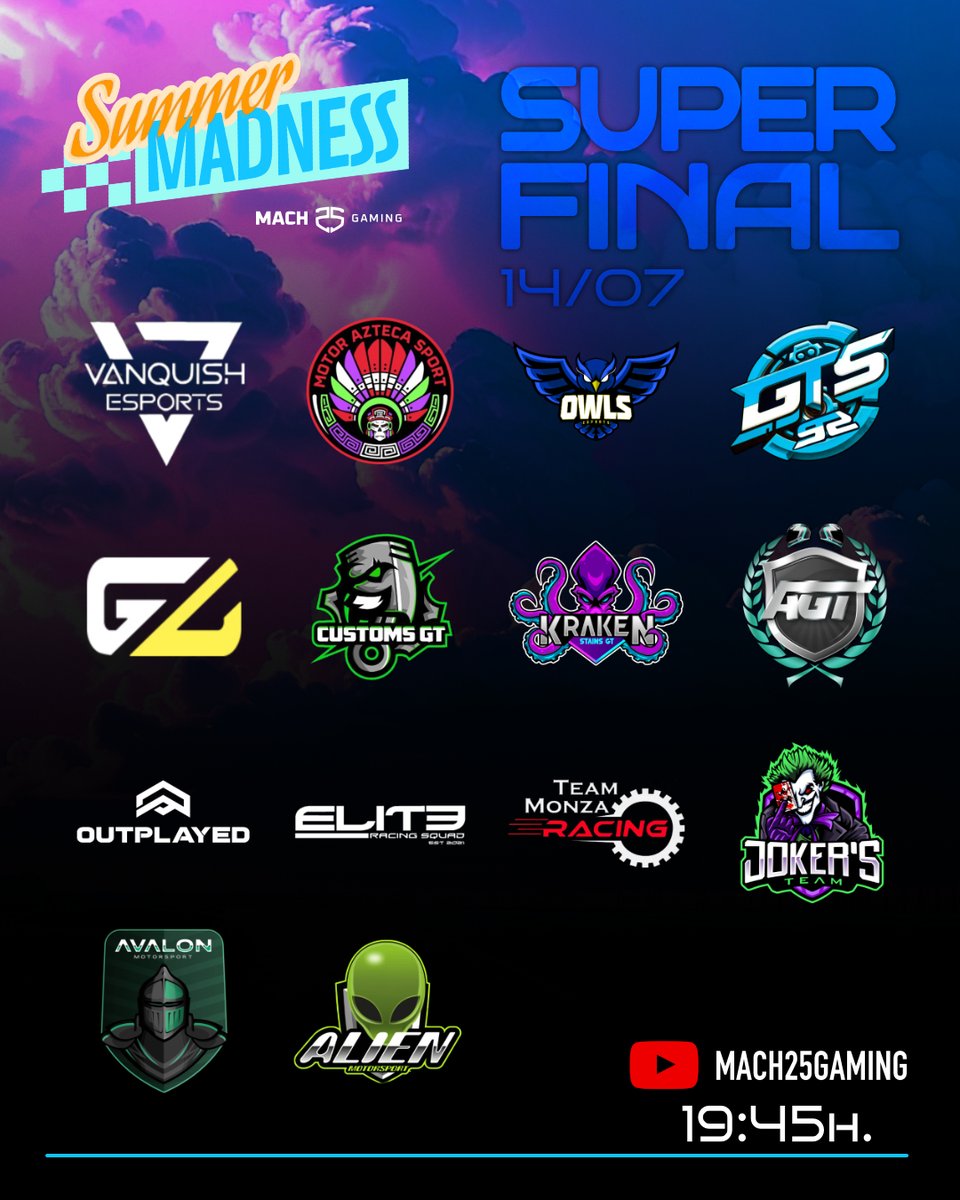 Infinity GSeries (@infinitygseries) on Twitter photo 🌩️ | 𝗦𝗨𝗣𝗘𝗥𝗙𝗜𝗡𝗔𝗟 #SummerMadness
La ultimísima. No hay más.
<a href="/VQS_eSports/">Vanquish eSports</a> parte como favorito y hasta 5 equipos tienen opciones matemáticas para ser campeones. 🌩️ | 𝗦𝗨𝗣𝗘𝗥𝗙𝗜𝗡𝗔𝗟 #SummerMadness
La ultimísima. No hay más.
<a href="/VQS_eSports/">Vanquish eSports</a> parte como favorito y hasta 5 equipos tienen opciones matemáticas para ser campeones.