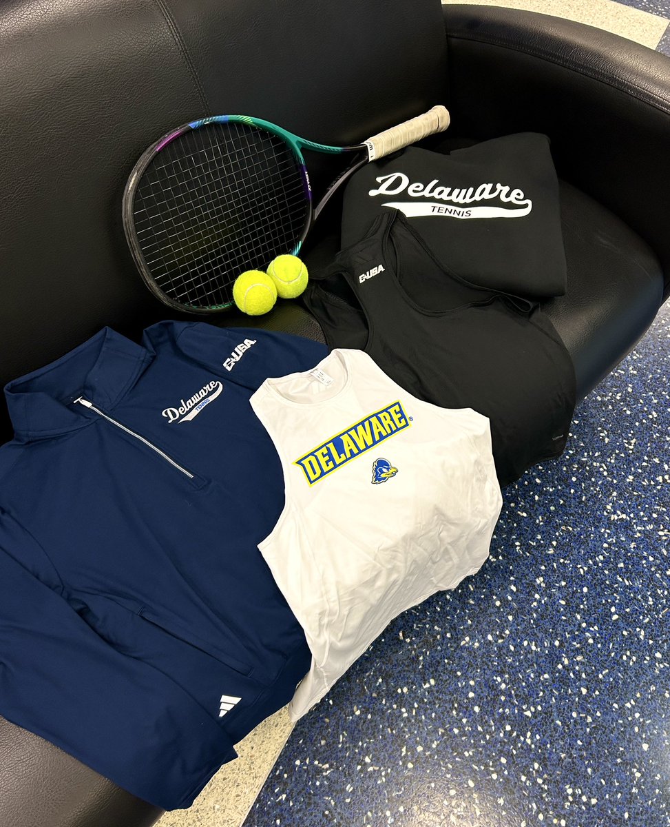 DelawareEQ's tweet image. That CUSA logo looks pretty nice 👀
We’re excited to be unpacking those @ConferenceUSA boxes and organizing the gear for this year! Our men’s & women’s tennis teams gear is coming together nicely with the new conference logo!
#GoHens #teambehindtheteam #DelawareEQ #CUSA