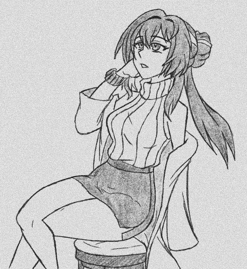 Keep her company.