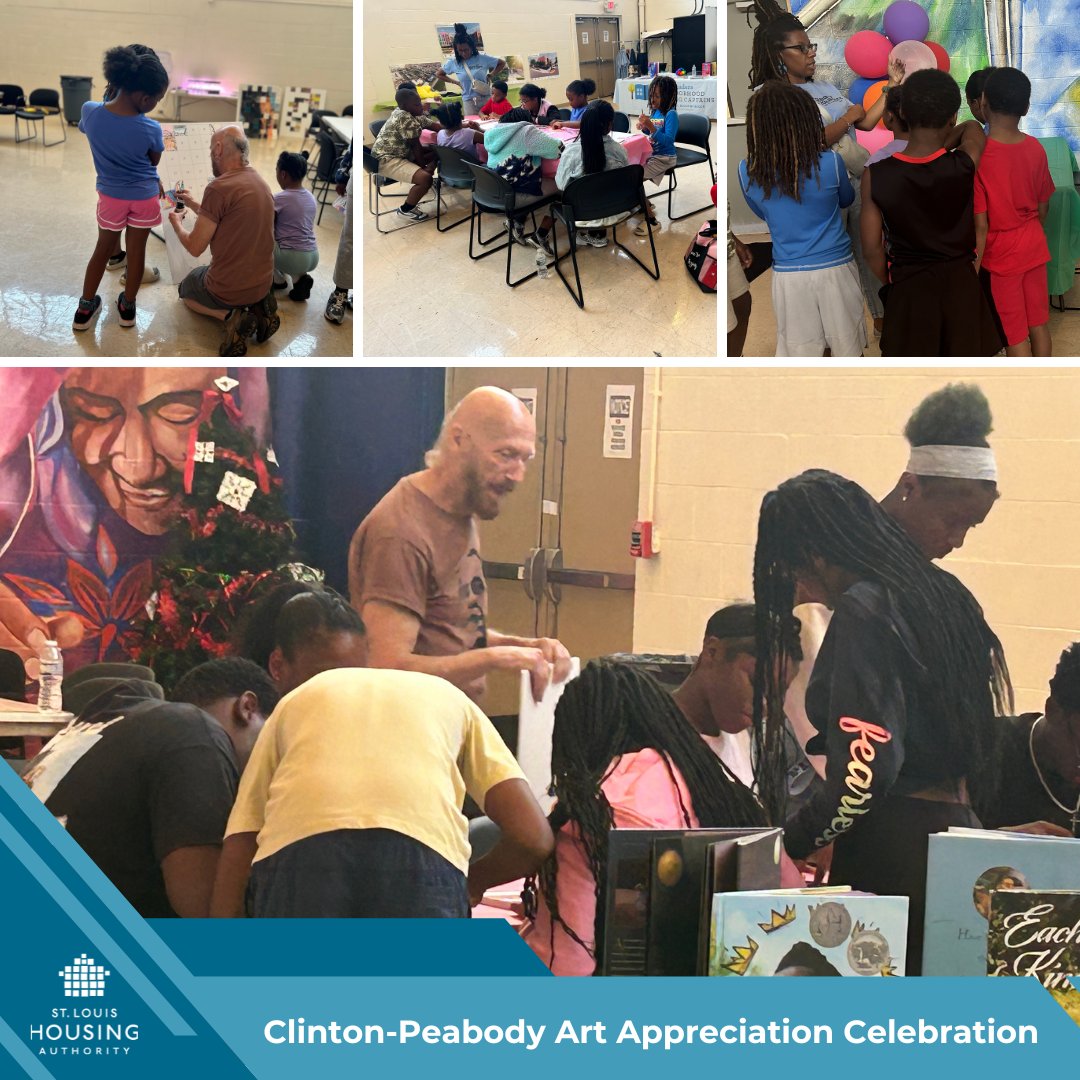 A big thank you to Bob Hansman of City Faces  and Ready Readers for leading a vibrant and engaging art appreciation event with Clinton-Peabody families. Residents left inspired—and with handmade creations to add warmth and color to their homes.