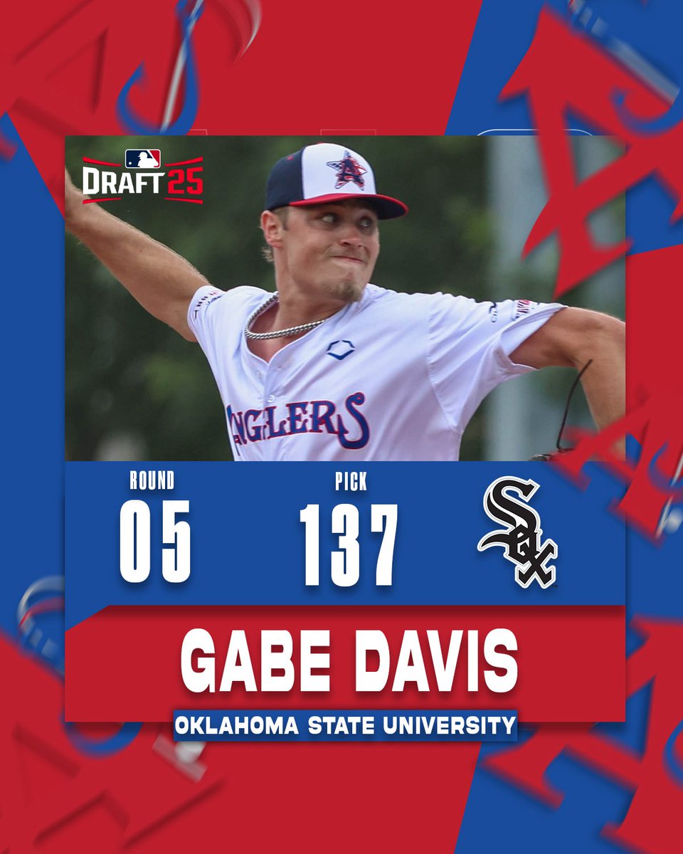 Former Chatham RHP Gabe Davis (’23, ’25) has been selected 137th overall by the Chicago White Sox in the 2025 MLB Draft. 

Across parts of two seasons with the A’s, the <a href="/OSUBaseball/">OSU Cowboy Baseball</a> righty struck out 30 hitters in 26.2 innings.