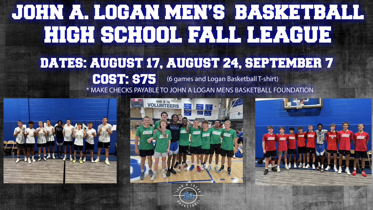 We are 75% full for this years High School Fall League. Make sure to register before it is to late!

Link to register: forms.gle/Lv2N6MQa2jNomR…