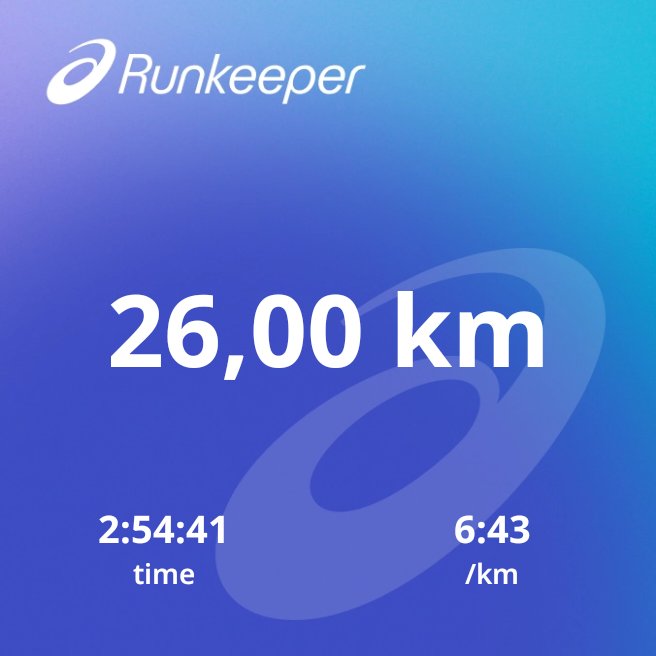 I am happy with my run today; my longest run this winter. 

#trainingwithrunkeeper