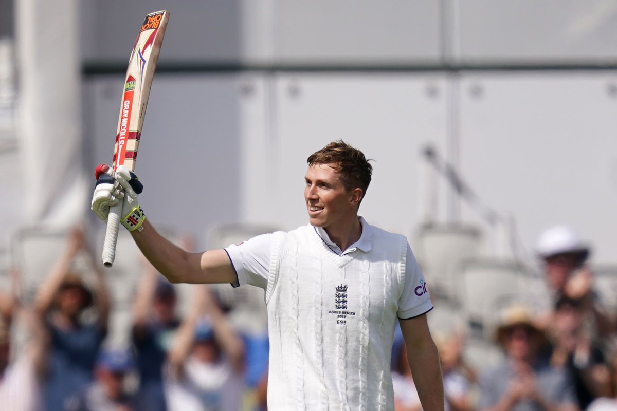 Runs scored by Zak Crawley in second innings: 22

England won the test match by 22 runs. 

You can’t write scripts like this. Unless you’re Zak Crawley.
