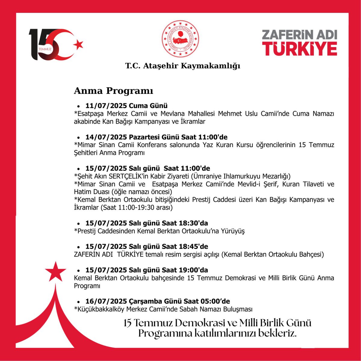 T.C. Ataşehir Kaymakamlığı (@tc_atasehir) on Twitter photo 