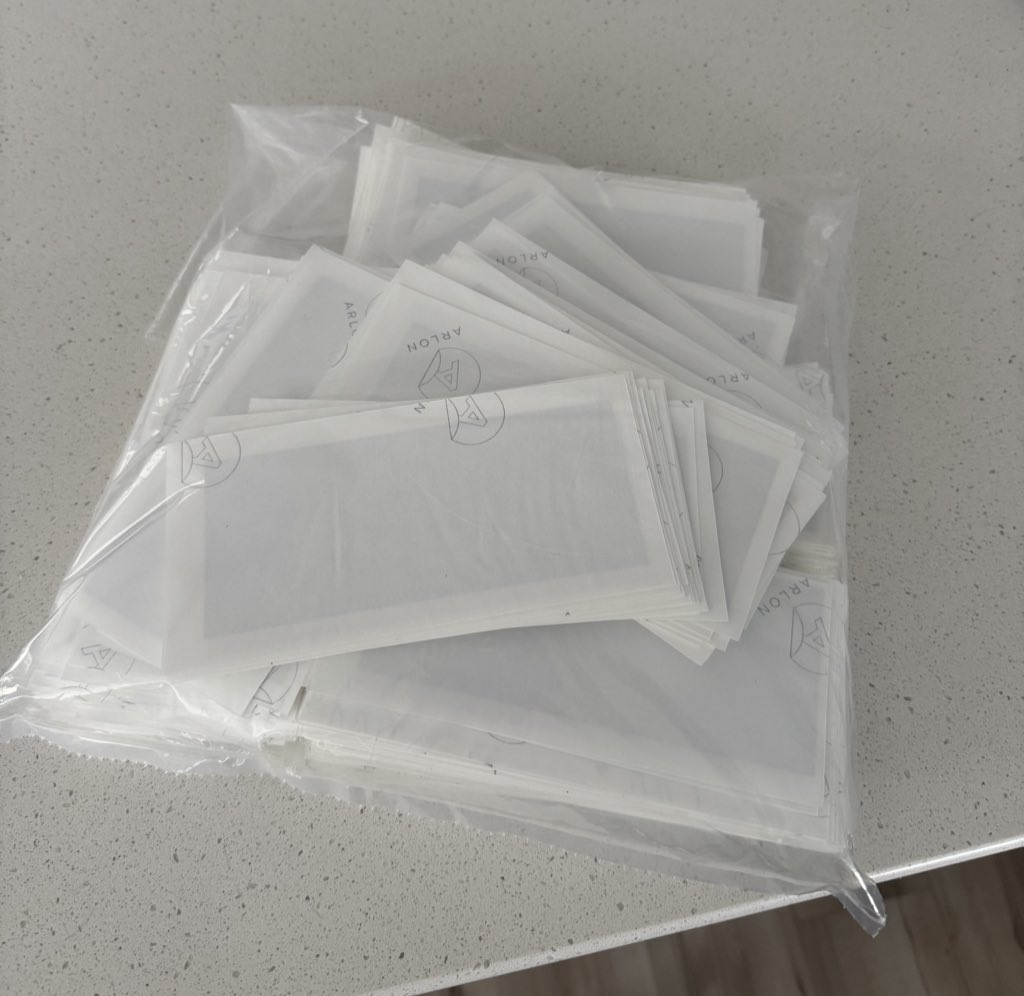 FountainHeadLTD's tweet image. Labels arrived Friday for a new product coming THIS WEEK! Any guesses on what it is?