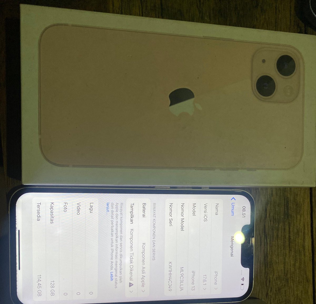 MFirrizqi's tweet photo. #wts iPhone 13 inter 128
Sinyal keblokir
Face id off
Trutone on
Plp
Kamera d/b on
Bh 87%
Terima tukar tambah android iPhone 
Harga 4.100.000
Bisa cod Sidoarjo-sby jauh rekber shope
Minat DM/wa 0812 4922 3548
#iphone13 #iphonesurabaya #zonauang #iphone13inter https://t.co/H3PVlVeheo