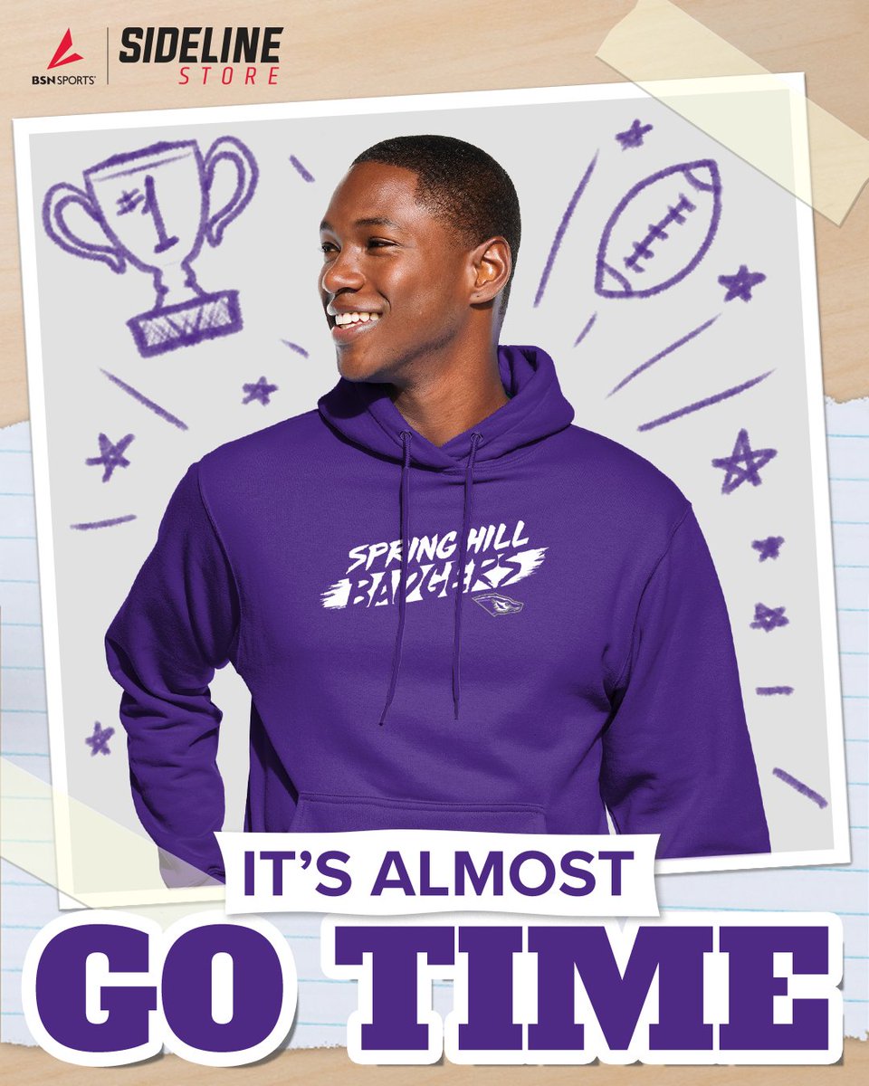 📣 It’s almost go time. Head to your Badgers store now to 

save on custom, top-branded spirit wear and merch so you can hit the halls in style.

🔗: bit.ly/4kVS3sl

#HillYeah