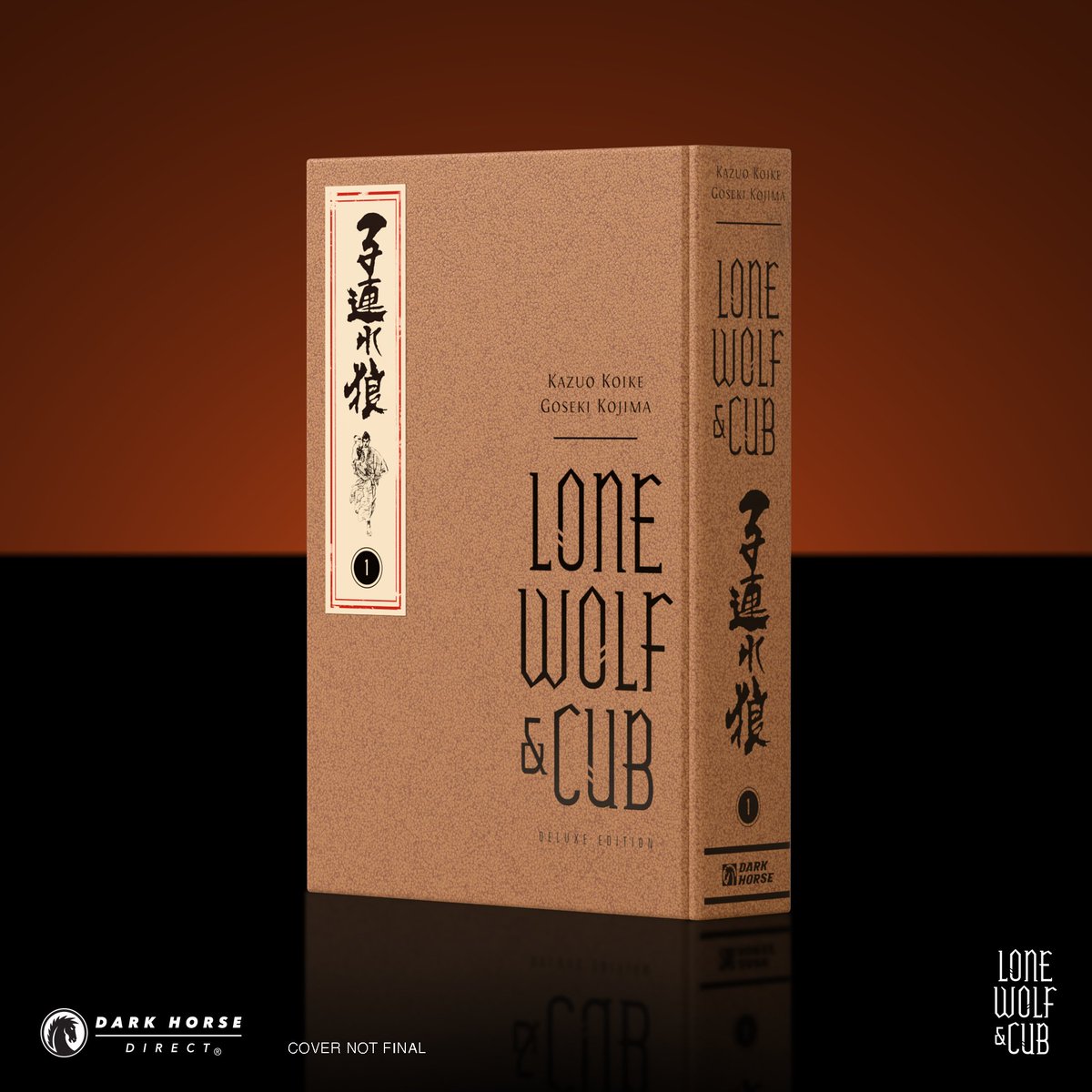 Lone Wolf &amp; Cub will begin its long awaited deluxe edition release, with vol 1 releasing this December!

Experience the genre-defining samurai epic by Kazuo Koike and Goseki Kojima as it is presented in right-to-left at 10x7" bit.ly/4l5BHOw
 
@darkhorsecomics #manga