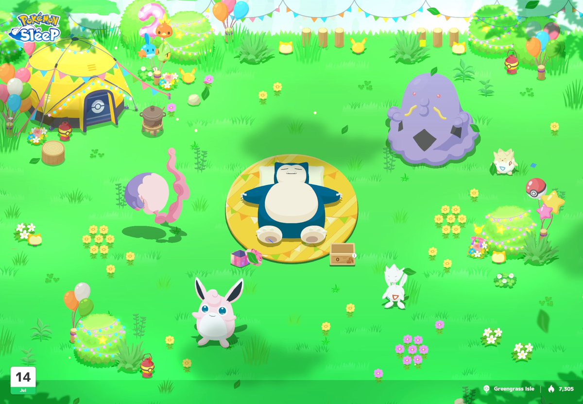pennilesswig's tweet photo. #PokemonSleep2nd New Event! https://t.co/6TiHRjAX9P