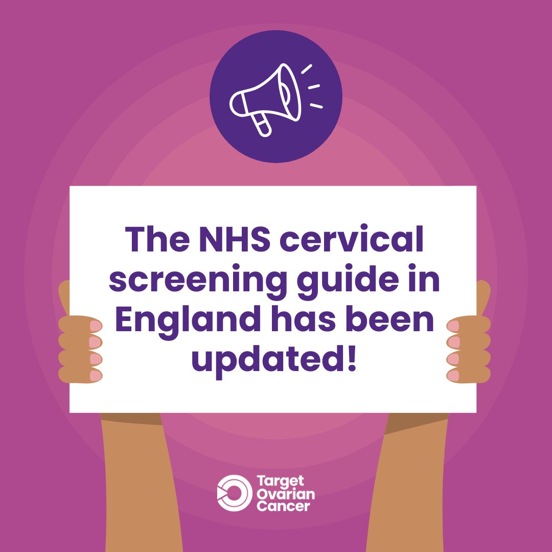 After 10+ years of campaigning, the NHS cervical screening guide in England has been updated to state that cervical screening does not detect ovarian cancer.

We’ve been pushing for this since 2012, alongside our brilliant campaigners. Find out more 👉 bit.ly/3IkPVwC