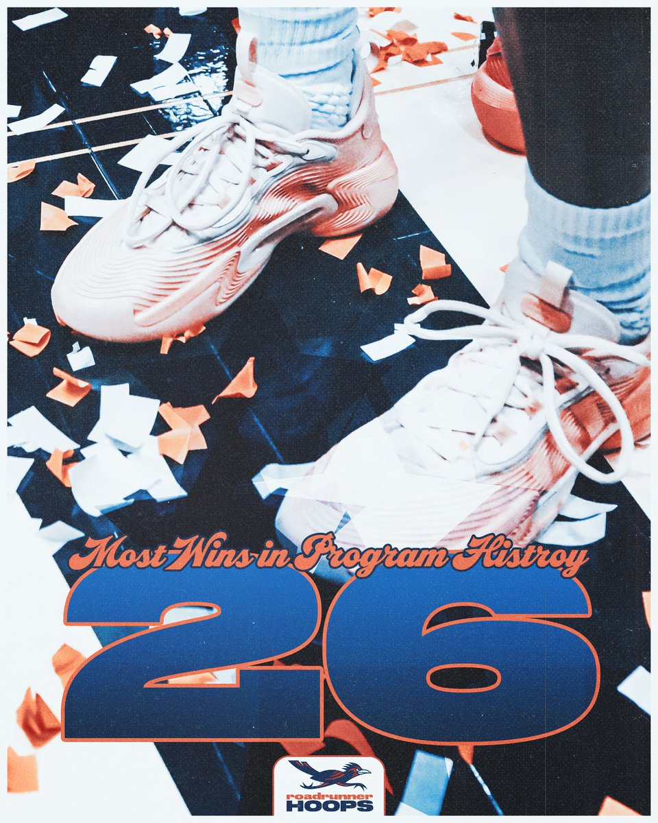 UTSAWBB's tweet image. 𝓜𝓲𝓵𝓮𝓼𝓽𝓸𝓷𝓮 𝓜𝓸𝓷𝓭𝓪𝔂
Capped off the campaign with the most wins in program history!
#BirdsUp 🤙 | #LetsGo210 | #CashIn 🏀