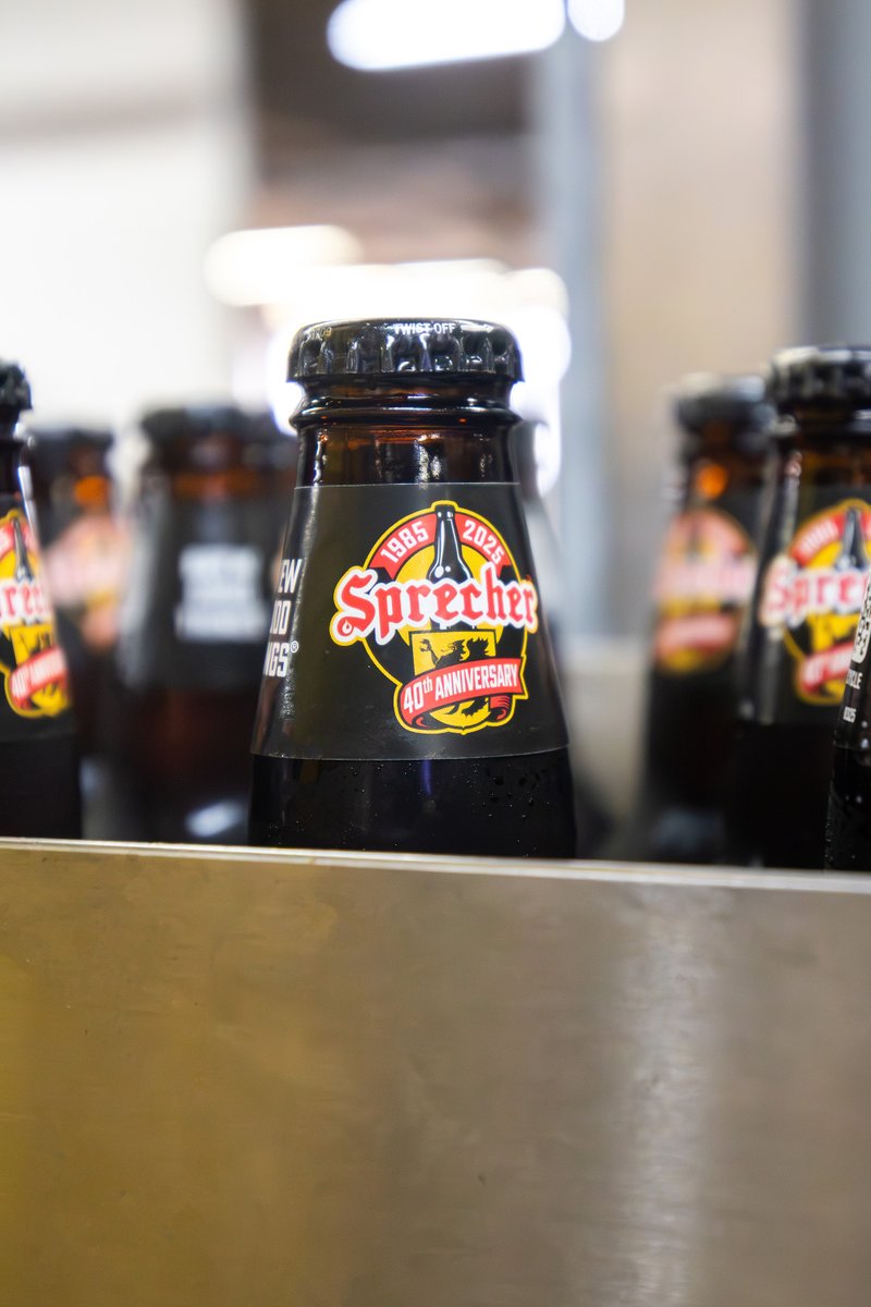 Have you noticed something different on the Sprecher’s soda bottles?🤔 We’re turning 40!🥳 Keep an eye out for limited edition 40th Anniversary soda bottles in stores!

Can’t make it to the store? Shop online at sprecherbrewery.com