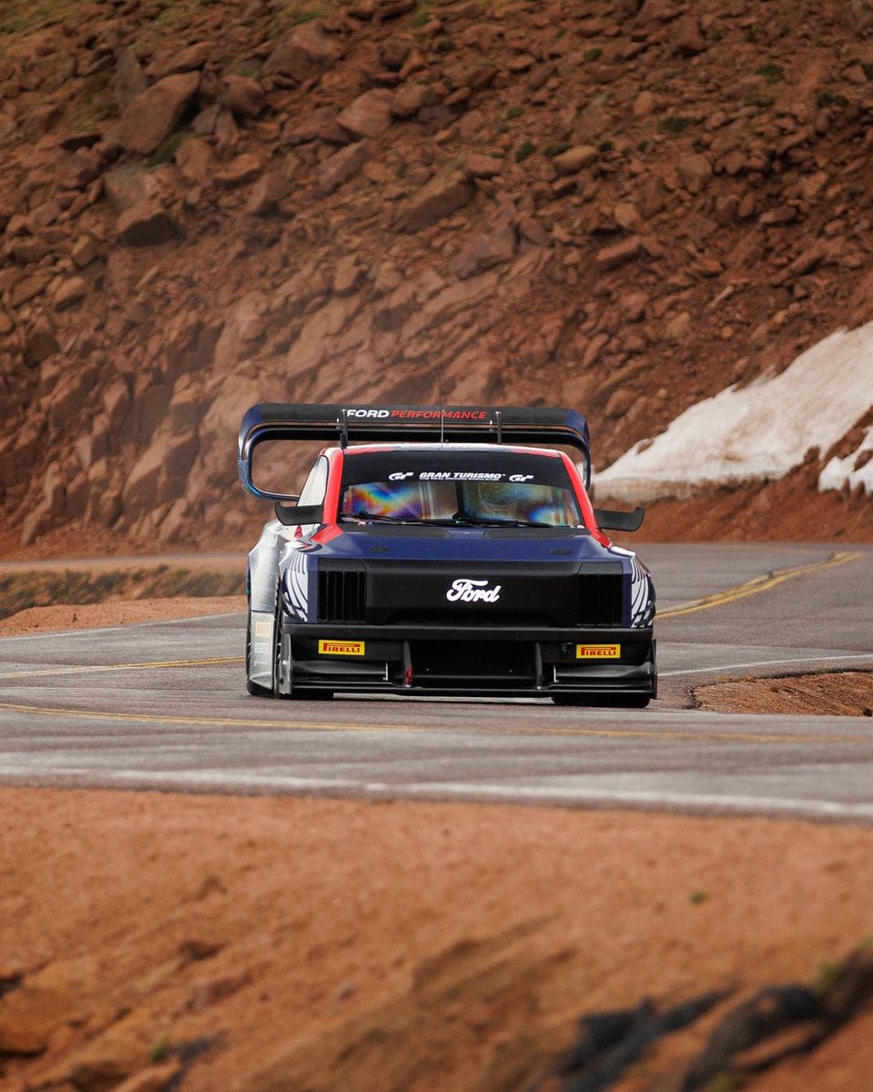 Pikes Peak International Hill Climb (@ppihc) on Twitter photo Congrats to <a href="/RomainDumas/">Romain Dumas</a> and <a href="/FordPerformance/">Ford Performance</a> on another win at <a href="/fosgoodwood/">Goodwood FOS</a>!
With the F-159 Lightning SuperTruck, Dumas shaved off 0.76 seconds off his 2024 time in the #Ford SuperVan. Now we’re curious how much faster the Mach-E could go 👀
•
📸 <a href="/NAboyCharles/">Charles Zhao</a>
•
#Goodwood Congrats to <a href="/RomainDumas/">Romain Dumas</a> and <a href="/FordPerformance/">Ford Performance</a> on another win at <a href="/fosgoodwood/">Goodwood FOS</a>!
With the F-159 Lightning SuperTruck, Dumas shaved off 0.76 seconds off his 2024 time in the #Ford SuperVan. Now we’re curious how much faster the Mach-E could go 👀
•
📸 <a href="/NAboyCharles/">Charles Zhao</a>
•
#Goodwood