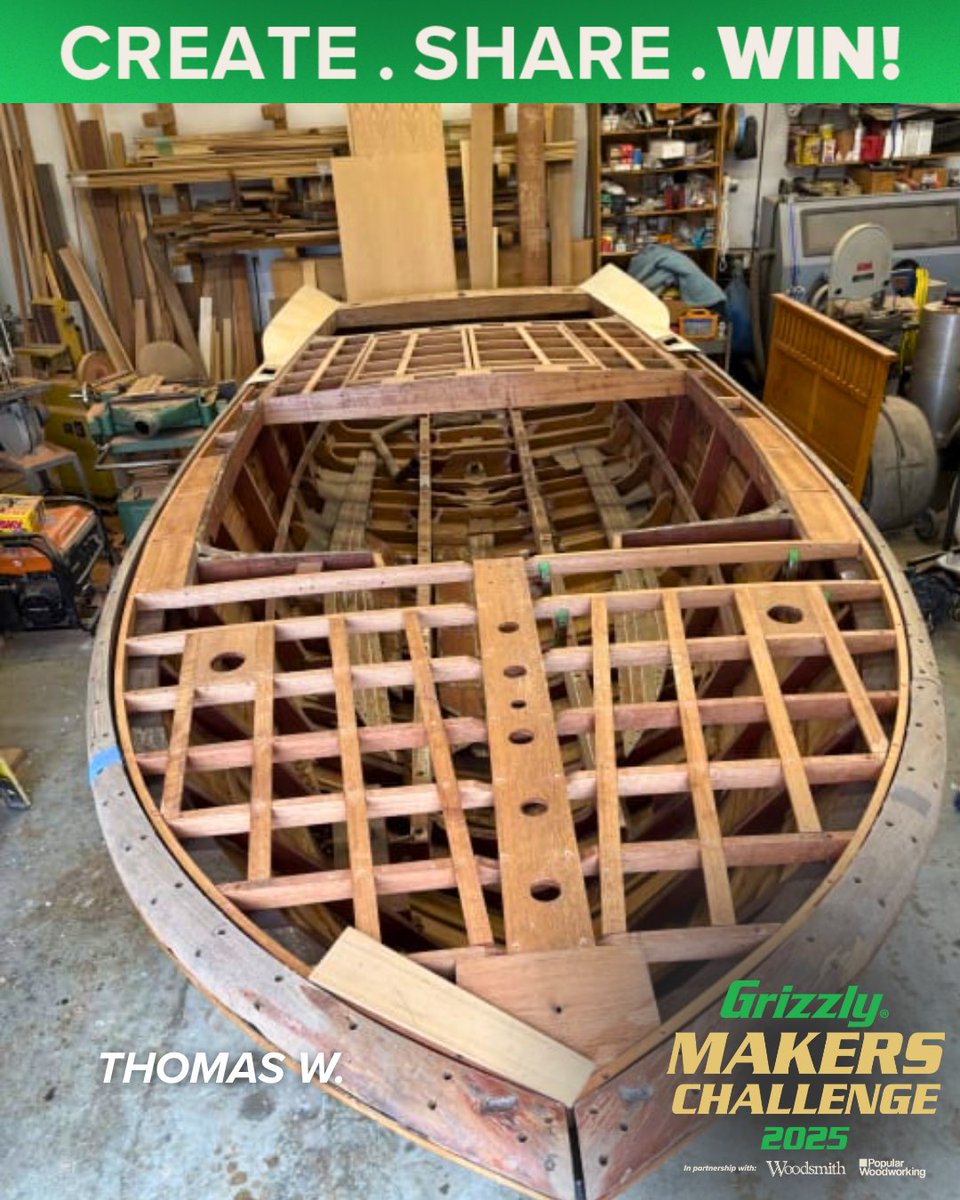 Grizzly's tweet image. These #GrizzlyMakersChallenge entries are going places 🔥

Keep building. Keep sharing. We’re just getting started. 🐻

#grizzlytools #makersmovement #woodworkingcommunity #metalworking #custombuilds #craftsmanshipmatters #shoplife