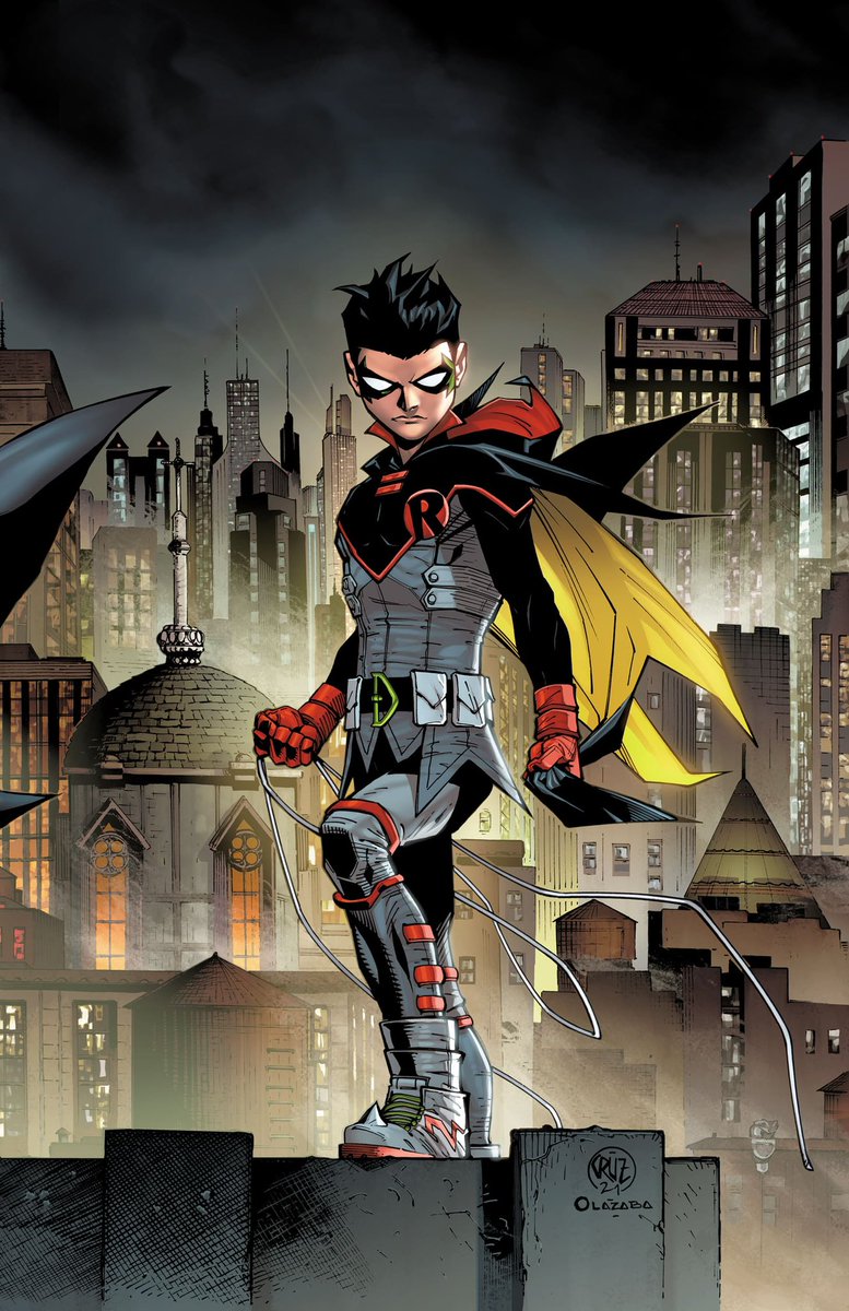 JewSupesDaily's tweet image. Today’s Jewish superhero of the day is Damian Wayne/Robin (DC, half-Jewish)
As the son of Bruce Wayne, who is ethnically Jewish, Damian is half-Jewish