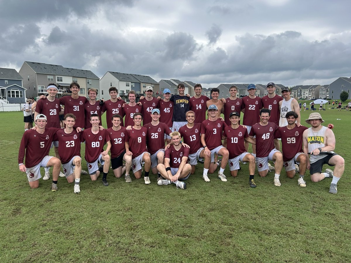 Temper takes 5th place at SFI! We go 5-1 on the weekend and break seed. Next up is Lehigh Valley Invite August 2nd and 3rd.
