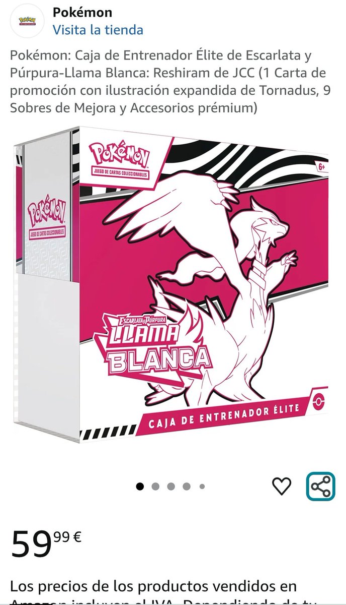 🚨 Stock de Pokémon Llama Blanca en Amazon 👇

amzn.to/4eLPuHA