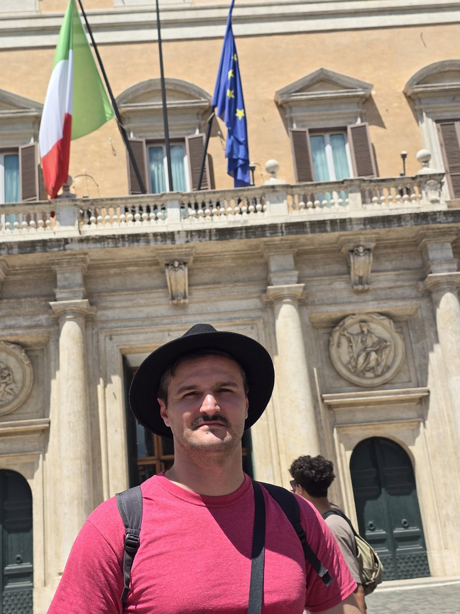 Greetings from Rome, Italian Parliament.