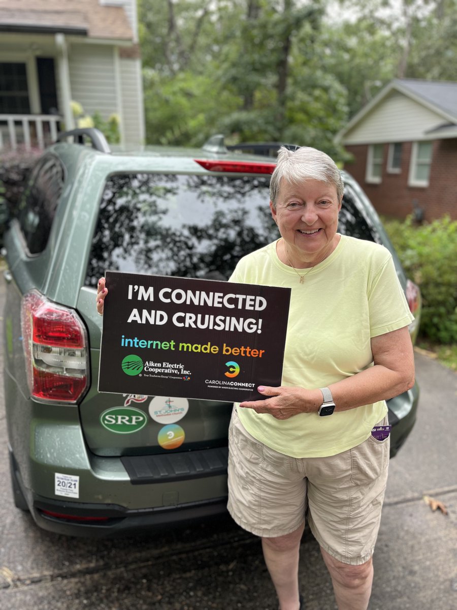 Congrats to Marcia, she's our #ConnectandCruise winner and took home $25! Are you ready to be spotted to win? 👀  Swing by our office to grab your sticker today.