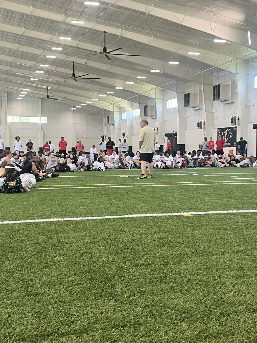 Thank you to Ty Greene from South Georgia FCA for speaking at our OTA today!! #GoPack #FCA
