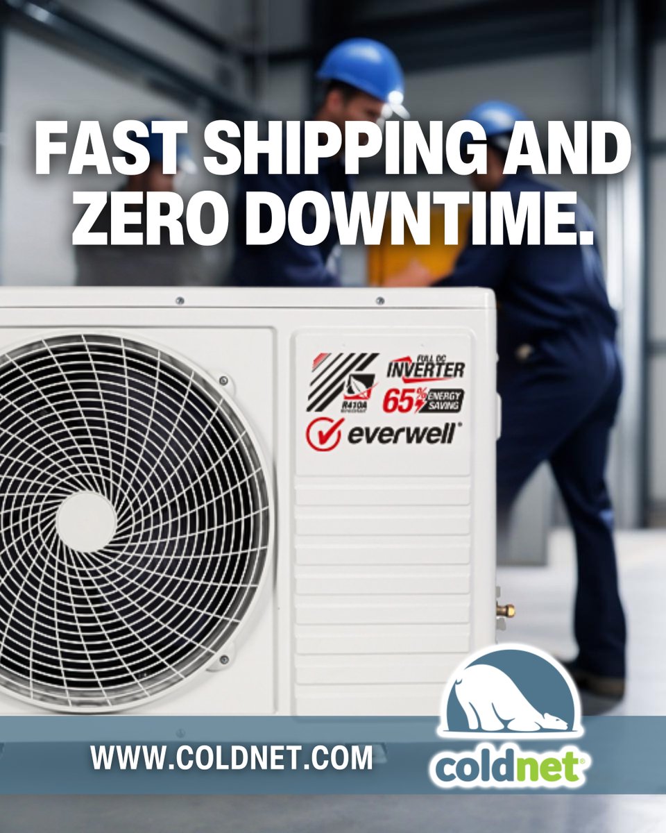 ColdNetOfficial's tweet image. Coldnet ships fast so you can finish faster. No delays. No downtime.
#FastShipping #Coldnet #HVAC

coldnet.com