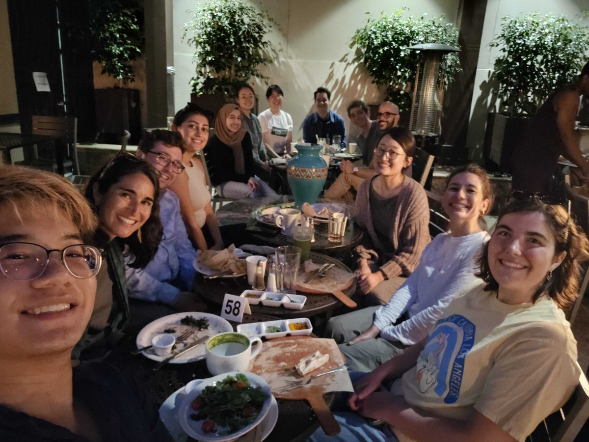 ShafaatLab's tweet image. Celebrating the wonderful visit from @MatthewGaynes from the @ChristiansonLab to discuss their beautiful Terpenoid cyclases reactivity and structural characterization using X-ray and Cryo-EM techniques. We enjoyed your talk, chatting with the group, and sharing your science.