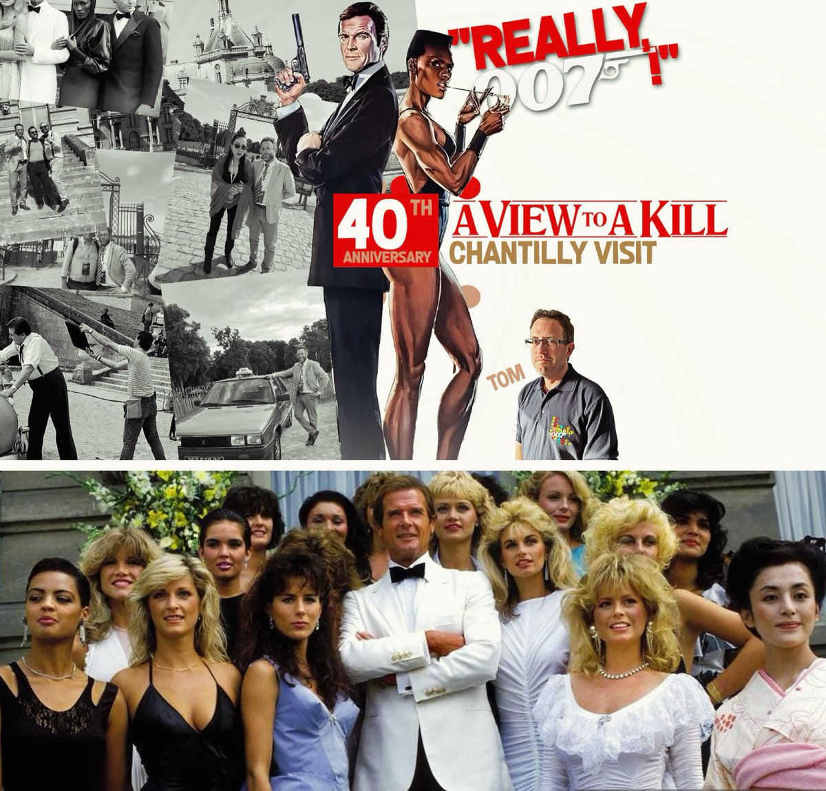 To celebrate the 40th anniversary of #AViewToAKill, we visit Chantilly and follow in the footsteps of Bond! 🏰 🐎 🎩

Watch our video on YouTube…

📸 youtu.be/xybEb-Whrio?si…