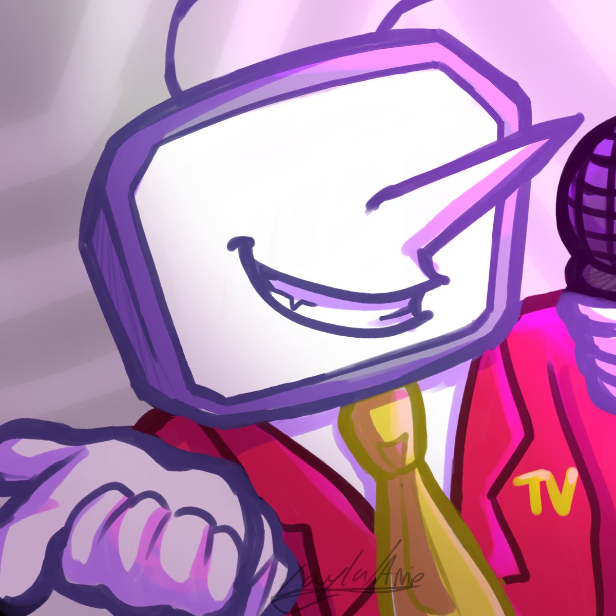 ITS TV TIME!!
sorry for the inactivity!! Hopefully i can post more frequently :] 
#DELTARUNE #DeltaruneChapter3 #deltarunefanart