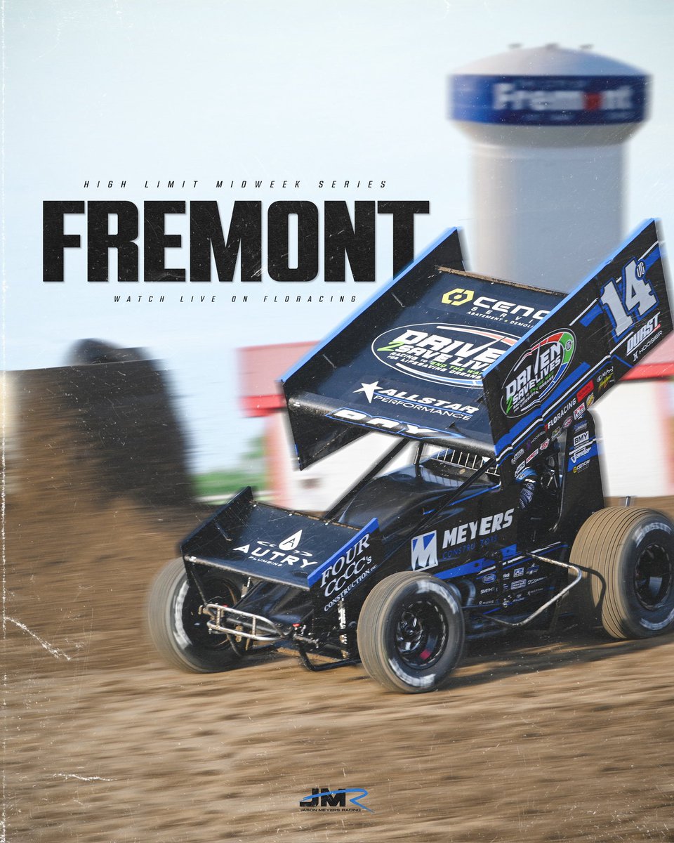 corey_day_'s tweet image. 𝙏𝙝𝙚 𝙏𝙧𝙖𝙘𝙠 𝙏𝙝𝙖𝙩 𝘼𝙘𝙩𝙞𝙤𝙣 𝘽𝙪𝙞𝙡𝙩
Starting off a busy week of racing in the state of Ohio tonight at Fremont Speedway with @HighLimitRacing for some Midweek Money Series.
You can watch live on FloRacing.
✍️ @DevinMPhoto