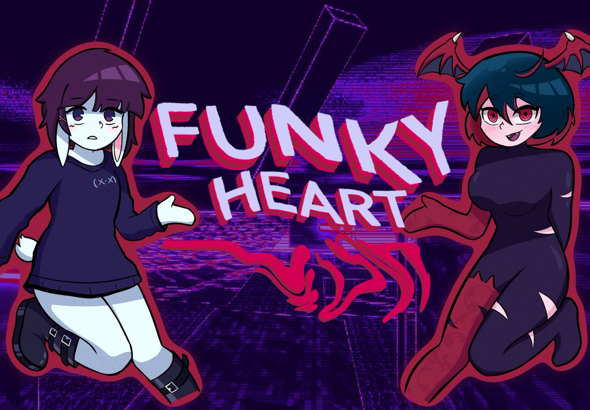 juiccedev's tweet image. FUNKYHEART NEW LOGO 👁️‍🗨️💜