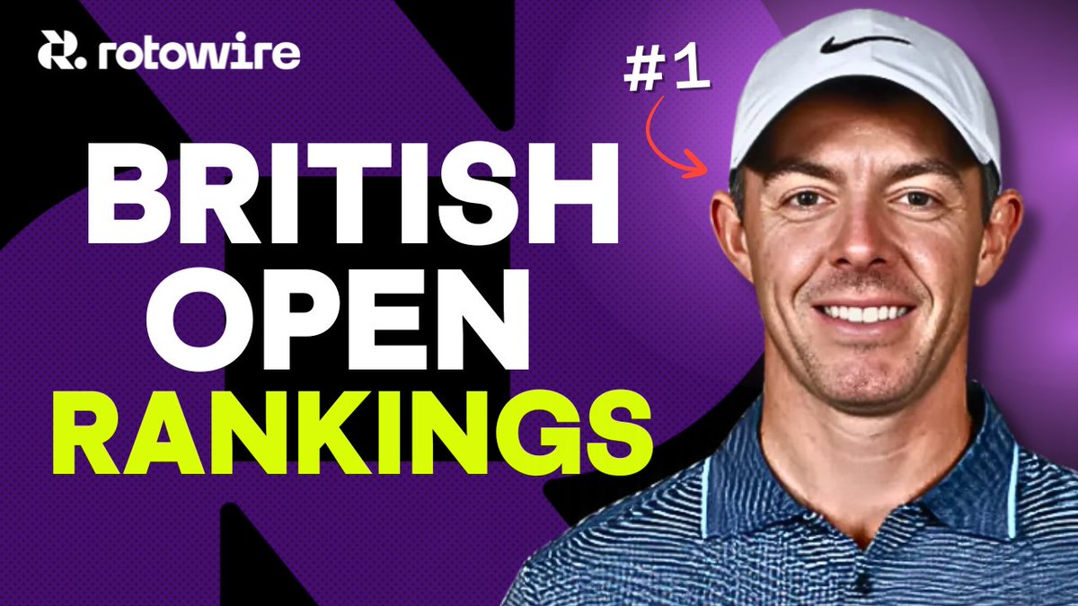 Tune in today at 3pm ET for our Open Championship Roundtable! 🏆

✅ Course breakdown
✅ DFS + betting picks
✅ Draft results
✅ Who's winning the Claret Jug?

<a href="/LenHochberg/">Len Hochberg ⛳</a> <a href="/Roto_Ryan/">Ryan Andrade</a> <a href="/jumpsportstalk/">Lauren Jump</a> <a href="/FreeKOB/">Kevin O'Brien</a> #BritishOpen