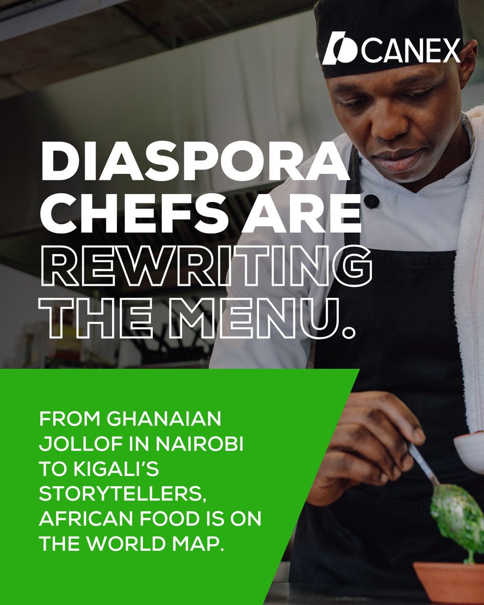 CanexAfrica's tweet photo. Culinary tourism is a $1 trillion market. Africa is part of that growth.

Chefs, farmers, &amp; food storytellers are turning culture into business.

How can we make sure the whole value chain grows?

#AfricanCuisine #CANEX #AfricanCreatives #CreativeAfricaNexus https://t.co/S9WkcBpinH