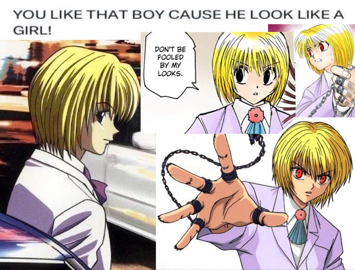 kurapika didn’t even need the wig