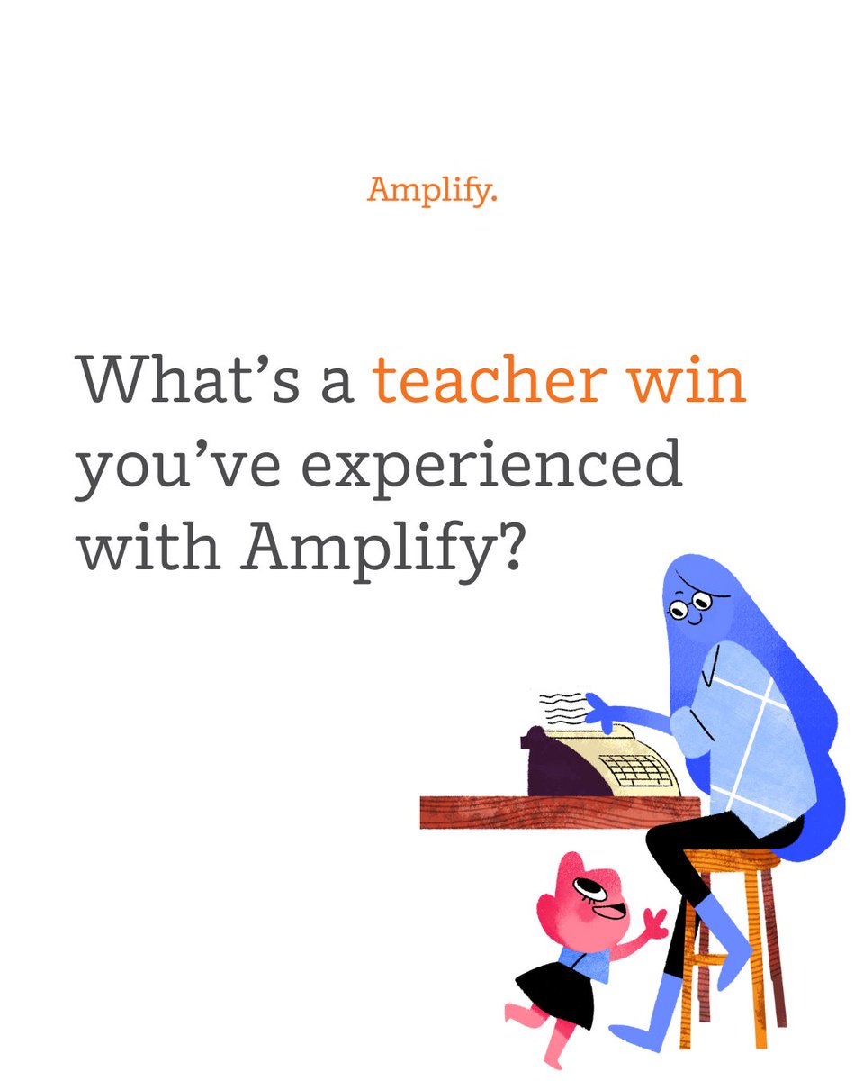 Amplify's tweet image. We want to hear your success stories with our programs!
💬 Drop a comment below or send us a DM to share your victories—there's a chance you'll be featured on our social channels!