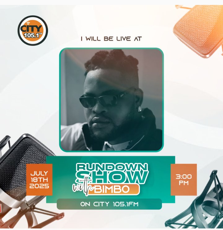 ➕ <a href="/CuteBlaqman/">Cute blaqman</a> will be live at Rundown Show on City Fm Lagos 📻