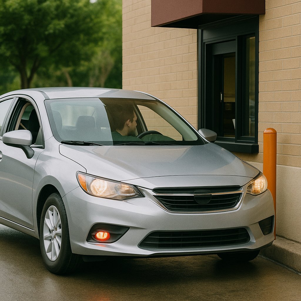nevadadot's tweet image. It’s #NationalDriveThruDay! 🍟🚗
A friendly reminder:
✅ Watch for pedestrians
✅ Skip the phone
✅ Be alert in tight spaces
Drive-thrus are fast, but safety always comes first. #NationalDriveThroughDay