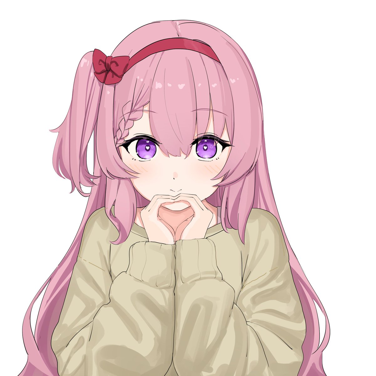 「まる一年以上寝かせてたラフをやった #ぱ絵」|もも・ぽ・わ～むのイラスト