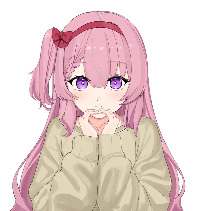 まる一年以上寝かせてたラフをやった #ぱ絵