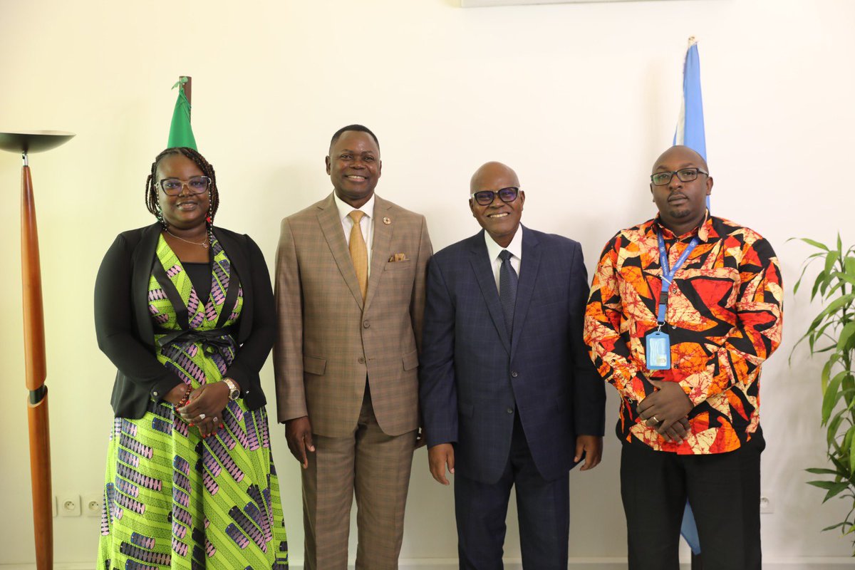 UNFPACameroon (@unfpacameroon) on Twitter photo #Partnership:UNFPA RR <a href="/DrJustinKoffi/">Dr. Justin Koffi</a> received @PNUDCameroon RR <a href="/ciowela/">Mathieu Ciowela</a> in a courtesy call.Both heads of agency discussed ongoing &potential areas of collaboration including #YouthPeaceandSucurity,youth & #innovation, resource mobilisation, #UN80 #ZLECAF & the Pact for the Future #Partnership:UNFPA RR <a href="/DrJustinKoffi/">Dr. Justin Koffi</a> received @PNUDCameroon RR <a href="/ciowela/">Mathieu Ciowela</a> in a courtesy call.Both heads of agency discussed ongoing &potential areas of collaboration including #YouthPeaceandSucurity,youth & #innovation, resource mobilisation, #UN80 #ZLECAF & the Pact for the Future