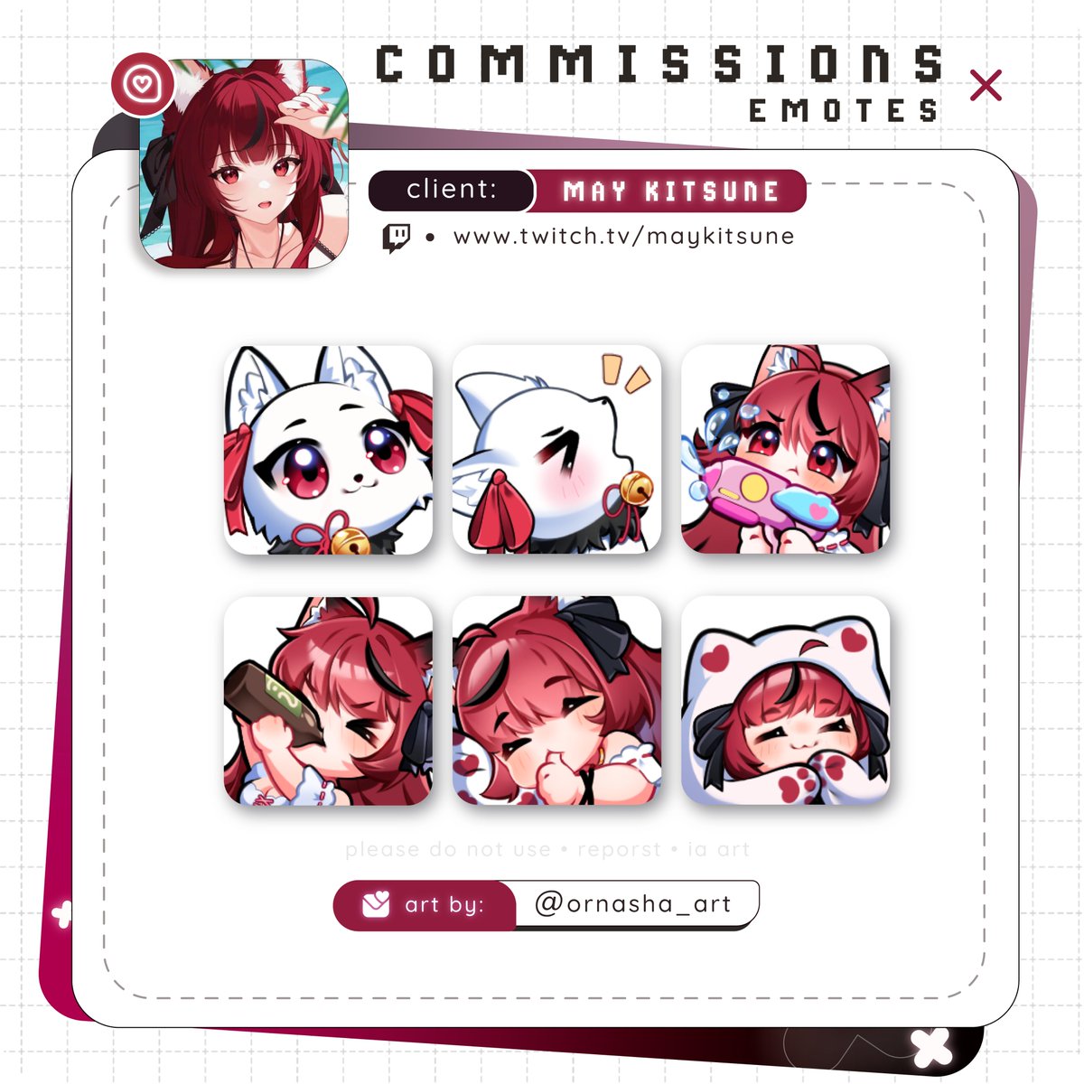 Ornasha ❘ COMMSS OPEN 💌 tweet media