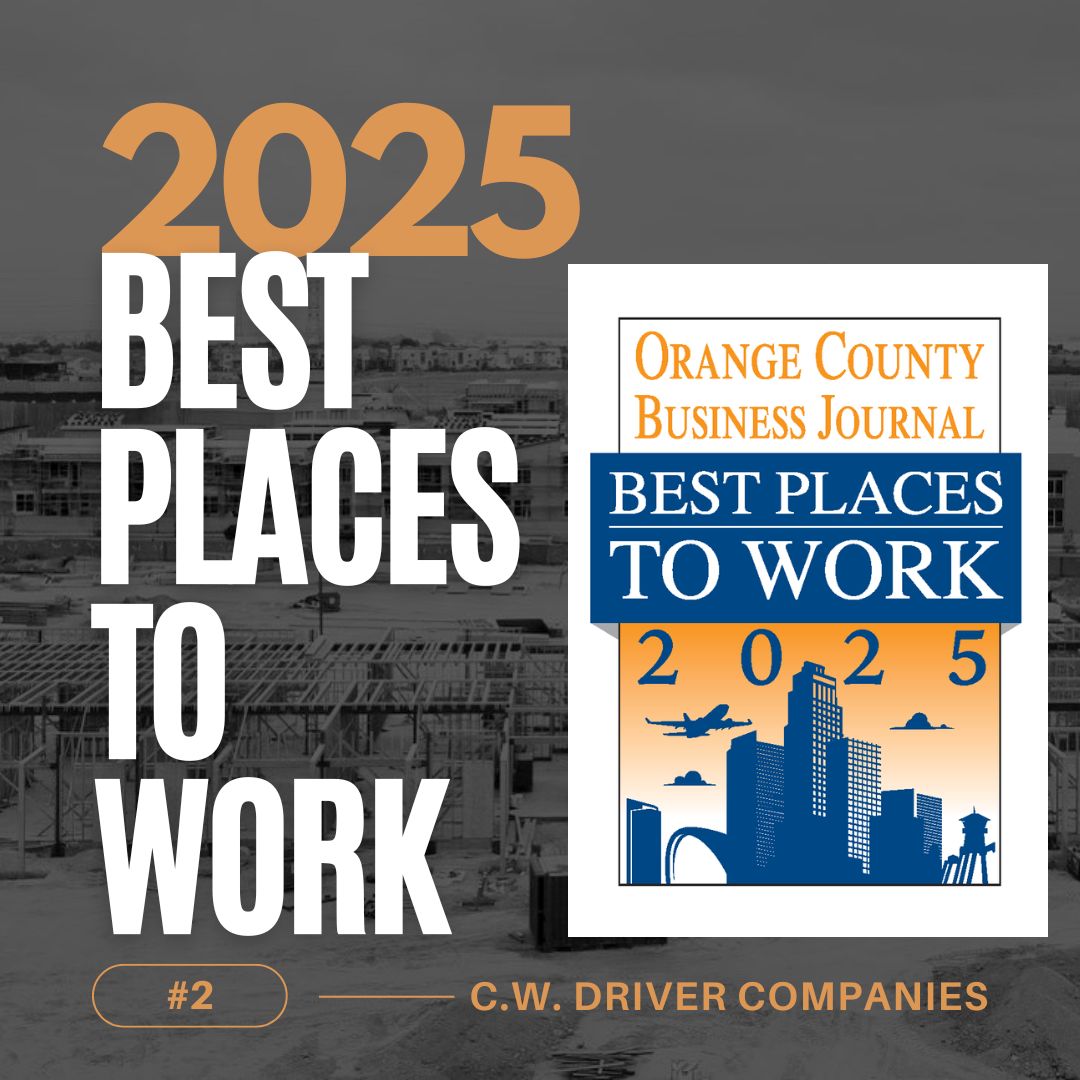 CWDriverCos's tweet image. We’re proud to be ranked #2 Best Place to Work in Orange County by OC Business Journal &amp;amp; Best Companies Group! After 106 years in business, this honor reflects our incredible team and culture. Thank you!  #CWDriverCos #OCBJ #BestPlacesToWork