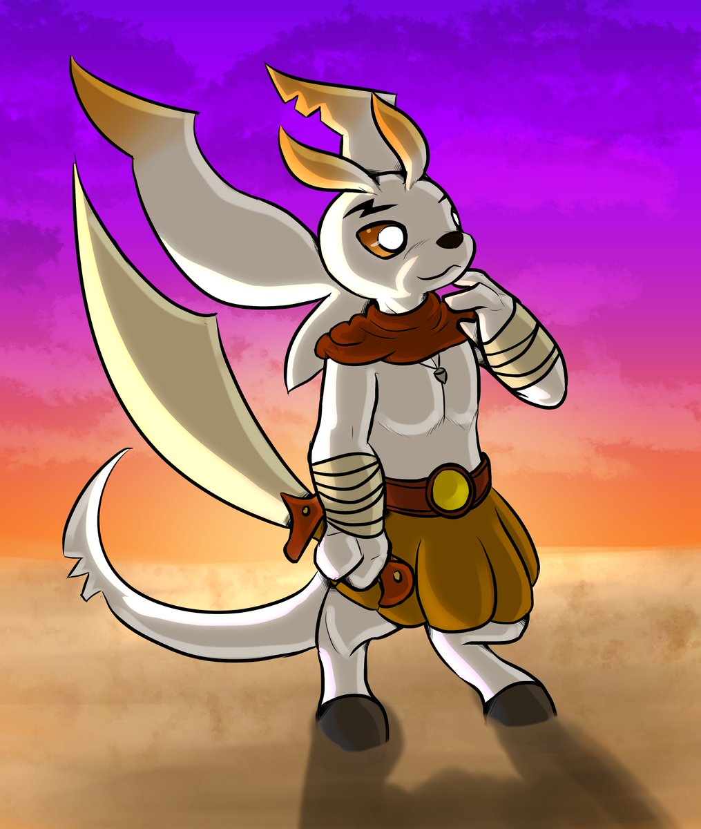 VangalionH's tweet image. Art Fight attack on @cototo81 !!
What is he contemplating....馃